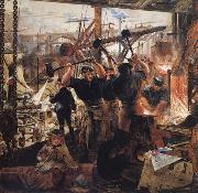 William Bell Scott Iron and Coal Norge oil painting reproduction